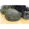 Image 4 : Vintage Military Helmet& Camouflage Netting
