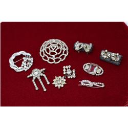 Vintage Rhinestone Jewellery (1940s-50s)