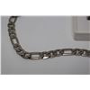 Image 3 : Gent's Stainless Steel Link Chain & Ring (Size Med)