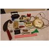 Image 1 : Lot of Vintage Misc (Iron, Knife, Advertising Related, Etc)