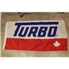 Image 1 : 3ft x 4ft Vintage Turbo Gas Station Flag