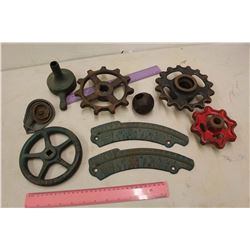 Antique Cast Iron Implements, Etc