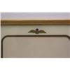 Image 2 : WWII RCAF Reverse Painted Picture Frame
