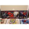 Image 2 : Spiderman Marvel Comics Canvas Wall Art (7 Canvas')