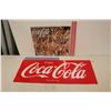 Image 1 : Enjoy Coco-Cola Plexiglass Sign & A 2013 Coke Calendar