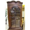 Image 2 : Wooden Corner Cabinet (70"x26"x15") w/Glass Window
