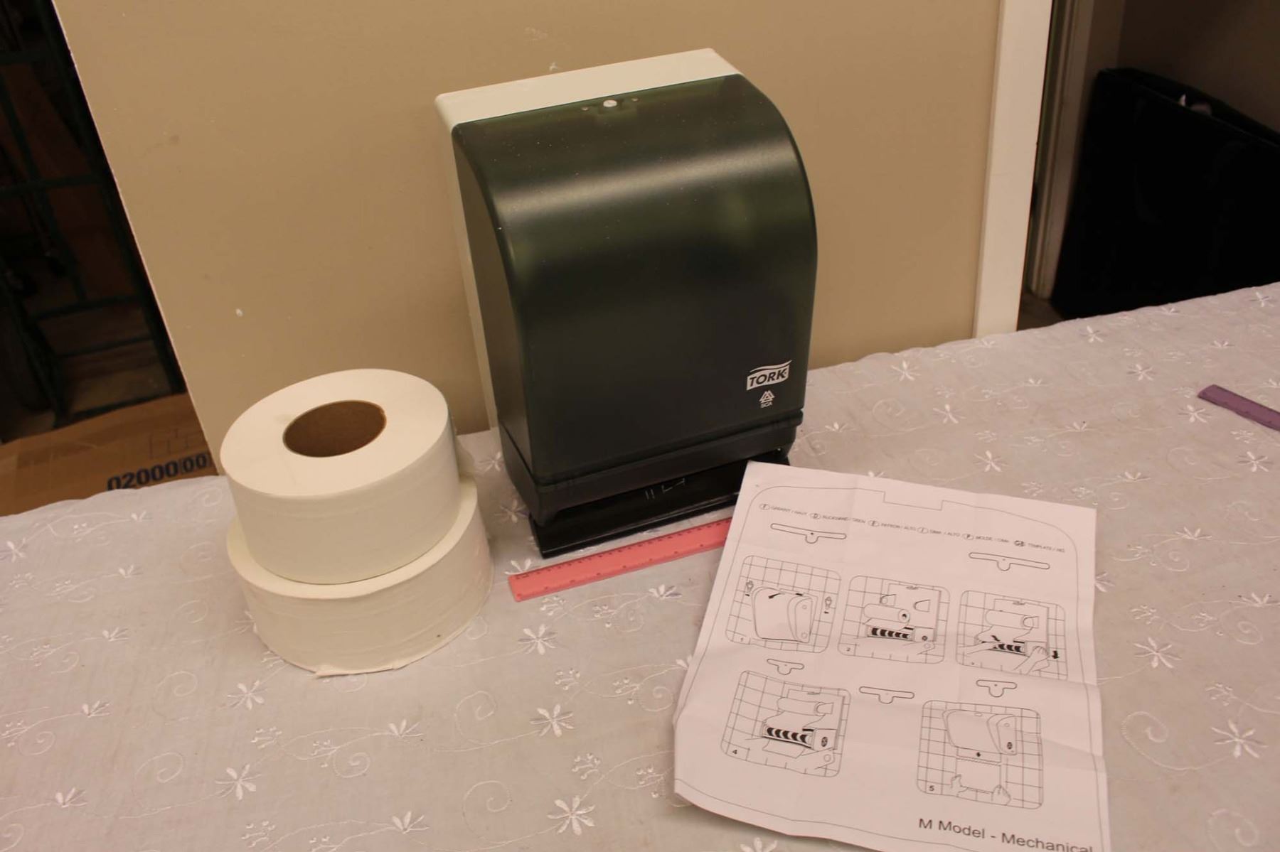 Tork Paper Towel Dispenser & Toilet Paper
