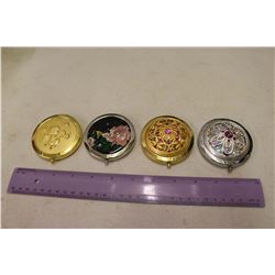 Mirror Compacts w/Magnifier (4 Times The Money)