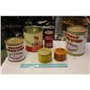 Image 1 : Lot Of Vintage Tins (Honey, Syrup, Baking Powder, Salve, Soap)