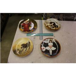 Lot Of Collector Plates (4)