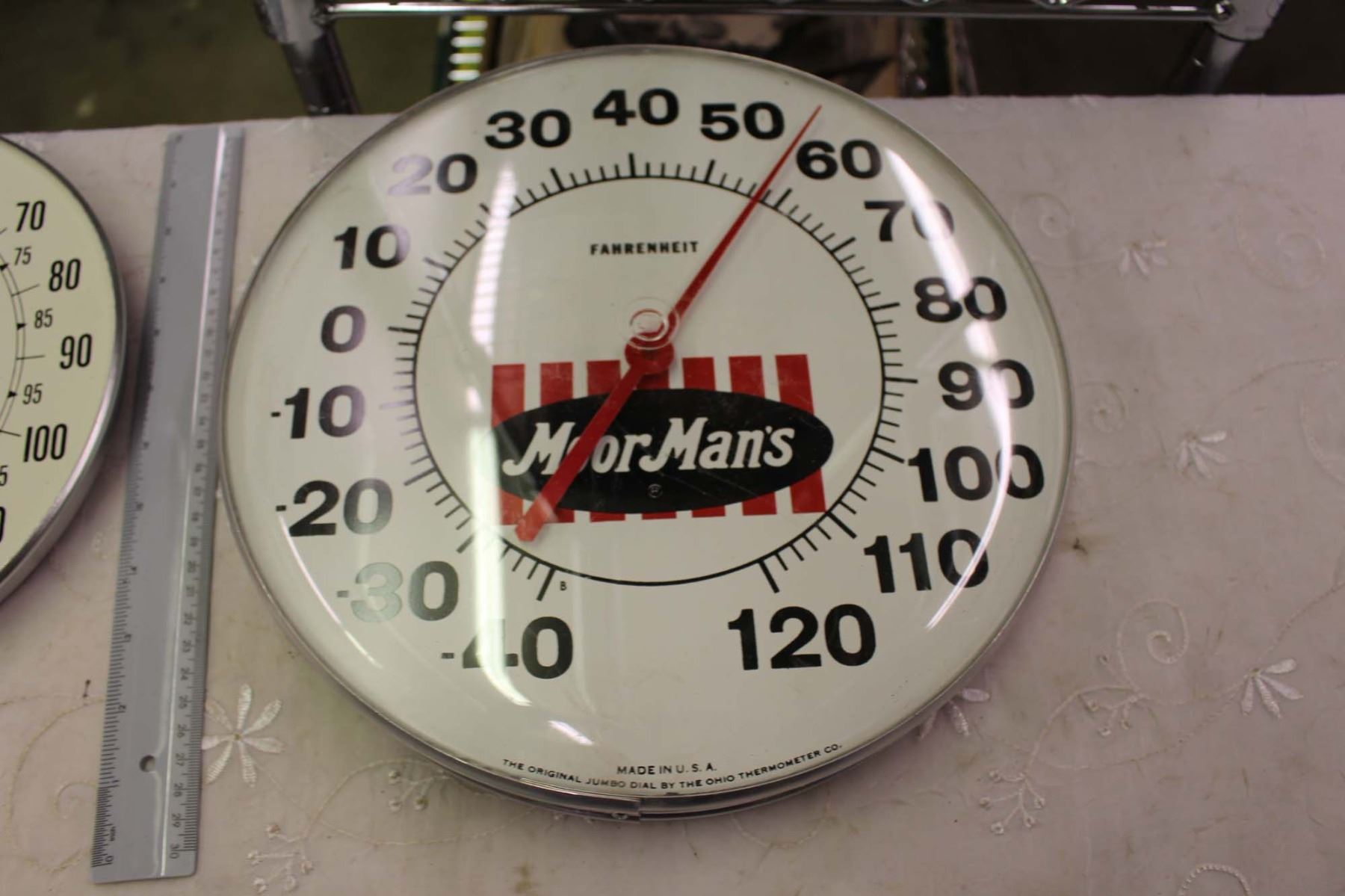 Advertising Thermometers (2) (MoorMan's, Standard Chemical)