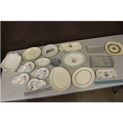 Lot of Glass Serving Dishes