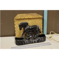 Horse Statue Lamp (Working)