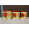 Image 1 : Vintage Floral Cannister Set