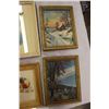 Image 5 : Lot Of Vintage Framed Pictures
