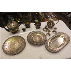 Lot Of Silver Plated Pieces