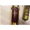 Image 2 : Pair Of Brass Fire Extinguishers