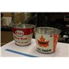 Image 1 : 1 Gallon Cone Anti Freeze Pails (2) (Custom Made) (ESSO, Summit)