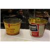 Image 2 : 1 Gallon Cone Anti Freeze Pails (2) (Custom Made) (Preston, Cryco-Glycol)