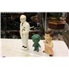 Image 1 : Lot Of Vintage Advertising Figures (3) (KFC Bank, Sprout, Big Boy)