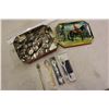 Image 1 : Tin Full Of Old Collectors Spoons