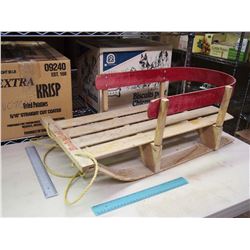 Vintage "Babybob" Wooden Sleigh