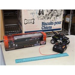Approx 1/24 Diecast, And Remote Control Truck