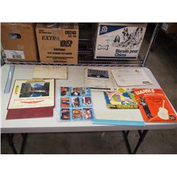 Lot Of Misc. Paper Related (Soil Maps, Calendar, Advertisement, Partridge Family Cards, Etc)
