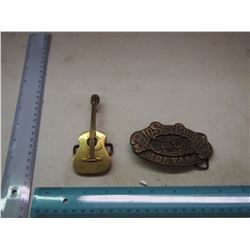 Pair Of Metal Belt Buckles