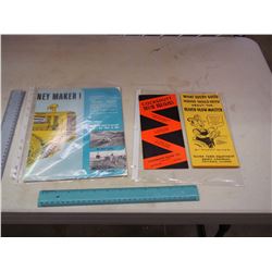 Lot Of Vintage Advertising Related (Cockshutt)