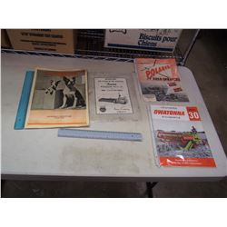 Lot Of Vintage Paper Advertising Related