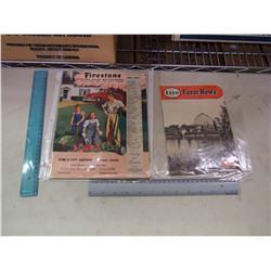 Firestone And Esso Print Related