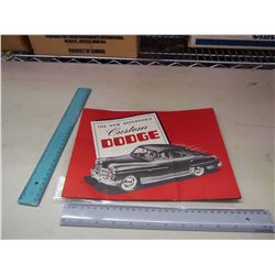 Custom Advertising Brochure