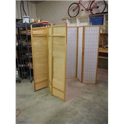 Wooden Dividers (2) (Approx 53"x70" Full Extended Each)