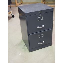 Sears Two Drawer Metal Filing Cabinet 18"x18"x28"