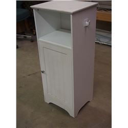 White Bathroom Cabinet 16"x13"x38"