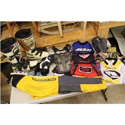 Lot of Dirt Biking Gear & Equipment (Youth Sizes)(See Photos for Sizes)