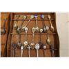 Image 3 : Collectors Teaspoons In Wooden Racks