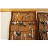 Image 4 : Collectors Teaspoons In Wooden Racks
