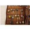 Image 5 : Collectors Teaspoons In Wooden Racks