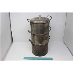 Vintage 3 Level Steamer