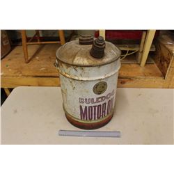 Bull Dog Motor Oil Pail (5 Gallon)