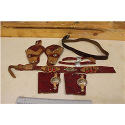 Children Gun Belt w/Accessories, Arm Bands, Etc