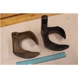 Pair of Shoemaker Cast Iron Lasts