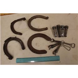 Horse Shoes (5), Bottle Openers, Crown Opener& Water Nozzles (4)