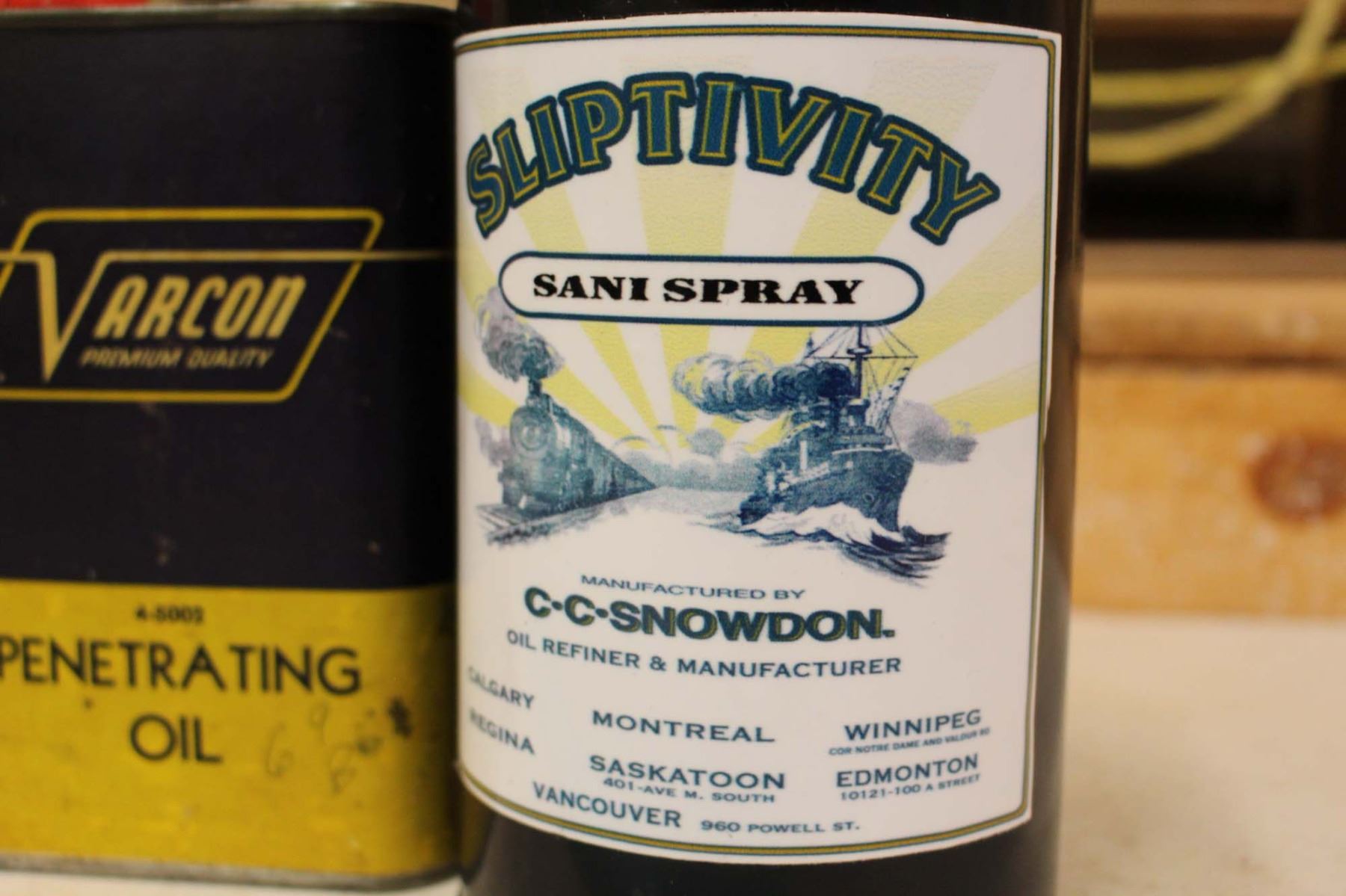 Sliptivity Sani Spray Oil Tin Repo Golden State Faucet Washer Varcon Penetrating Oil Tin Etc