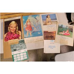 Vintage Calendars(6): 1951, 1956, 1959, 1977