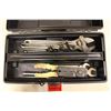 Image 2 : Plastic Carry Tool Box w/Tools Inside
