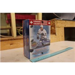 Sealed Box of 2017-18 Upper Deck Series 1 Hockey Cards, 10 Packs