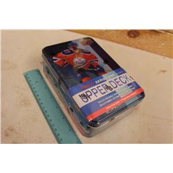 Sealed Collector Tin Box of 2016-17 Upper Deck Series 1 Hockey Cards, 12 Packs